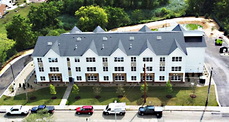 Riverside Extensions - Armory Terrance Maintenace Aerial.