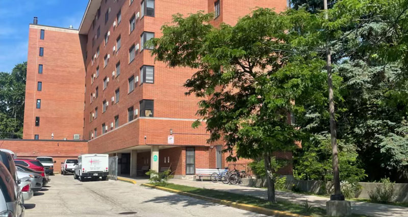 Riverside Apartments Exterior.