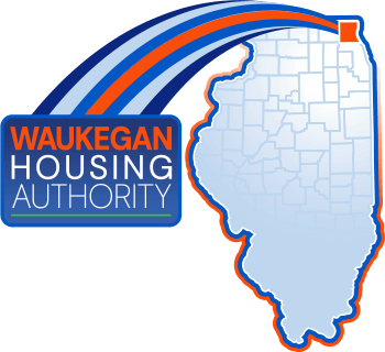 Map showing the location of Waukegan in Illinois.